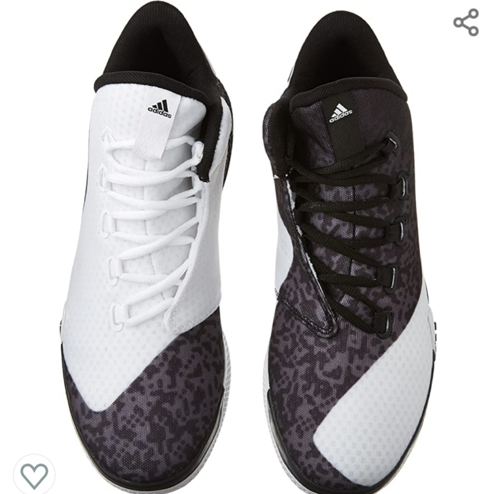 ADIDAS Light Em Up 2...Wht/Blk size 14 🔥🔥🔥